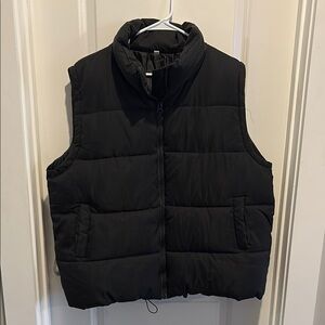 Black Puffer Vest